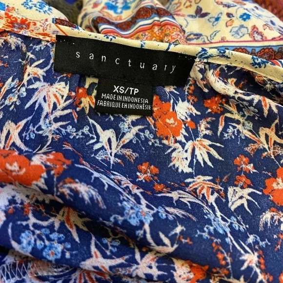 Anthropologie brand Sanctuary - Long sleeve Bohemian Blouse - XSmall - Picture 4 of 5